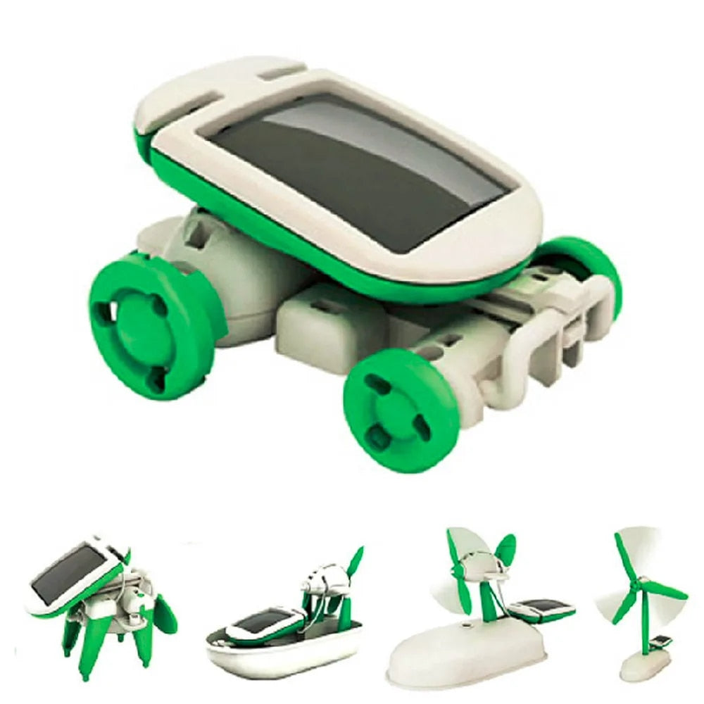 Robot Solar - Juguete Educativo - Kit 6 en 1
