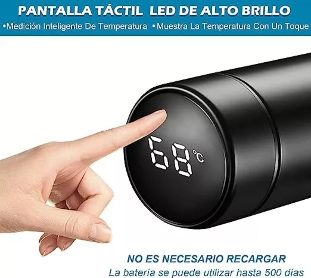 Termo Inteligente Digital Táctil Led / 500ml